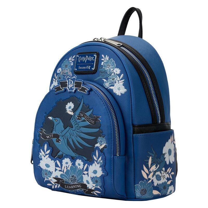 Loungefly Leather Harry Potter Ravenclaw House Tattoo Mini Backpack, , large image number 3
