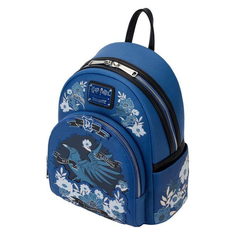 Loungefly Leather Harry Potter Ravenclaw House Tattoo Mini Backpack, , large image number 4