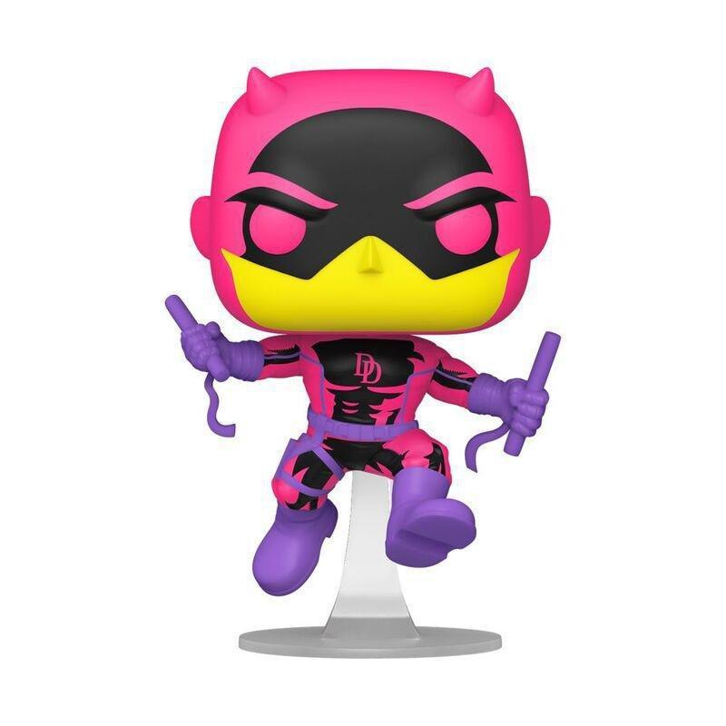 Funko Pop! Marvel Classic Daredevil (Black Light) Vinyl Figure, , medium