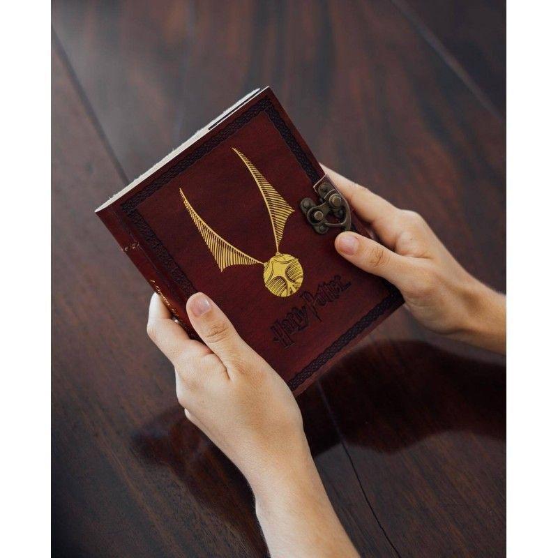 Erik Harry Potter Handmade Leather Notebook (13.5 x 18 cm), , large image number 6