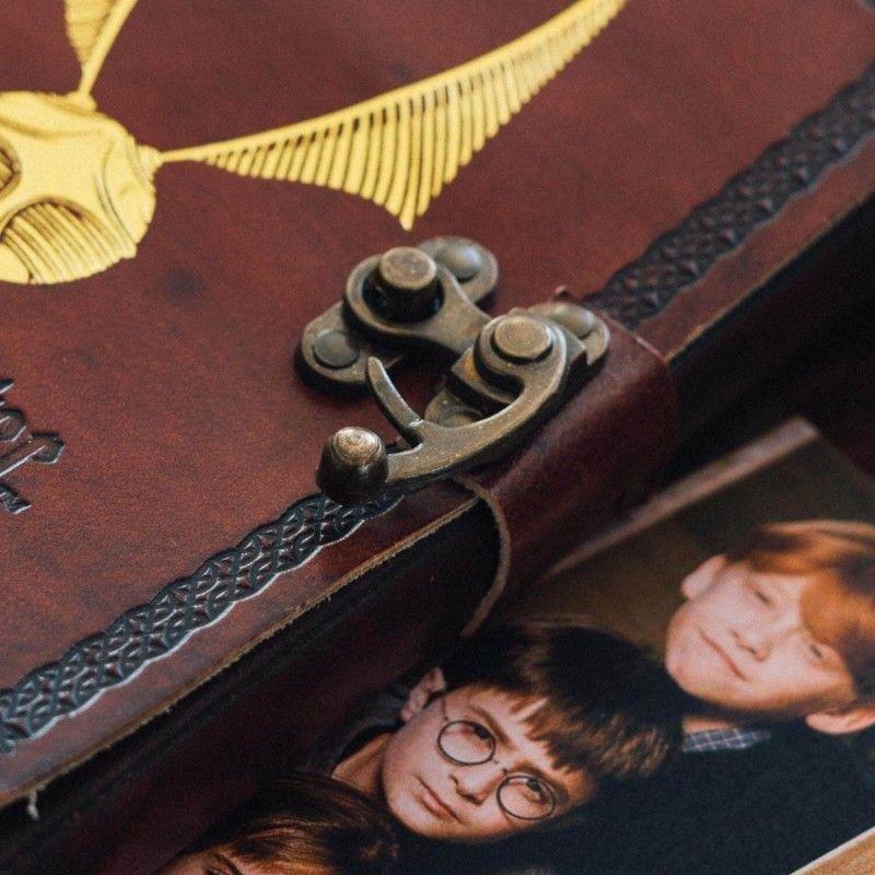 Erik Harry Potter Handmade Leather Notebook (13.5 x 18 cm), , large image number 7