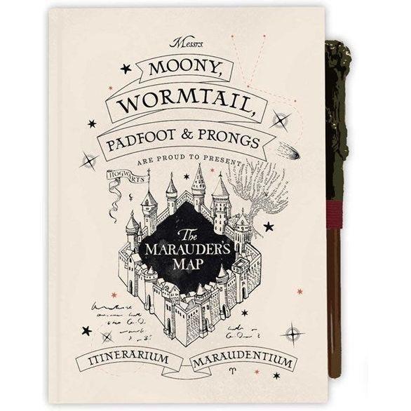 Erik Harry Potter Marauder's Map A5 Premium Heat Change Notebook, , large image number 0