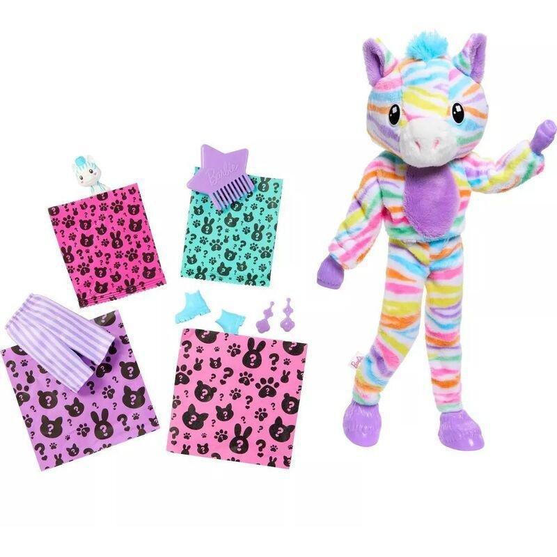 Barbie Zebra Color Dream Series Cutie Reveal Doll, , large image number 1