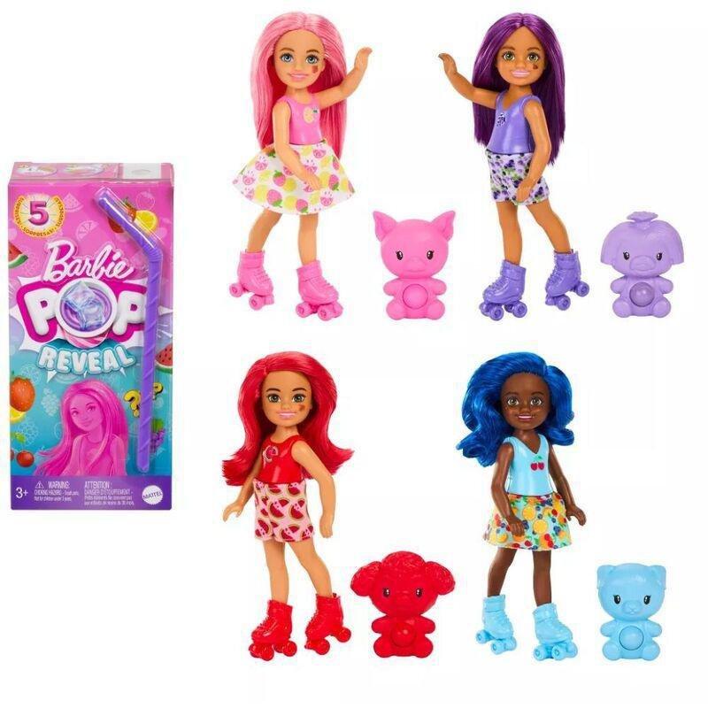 Barbie Fruit Series Chelsea Pop Reveal Doll (Assorted - Includes 1), , large image number 0