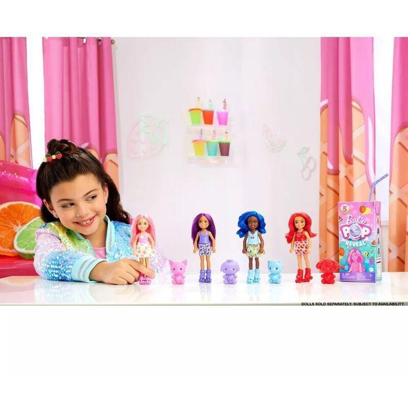 Barbie Fruit Series Chelsea Pop Reveal Doll (Assorted - Includes 1), , large image number 4