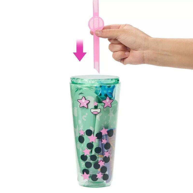 Barbie Green Tea Bubble Tea Series Pop Reveal Doll, , large image number 1