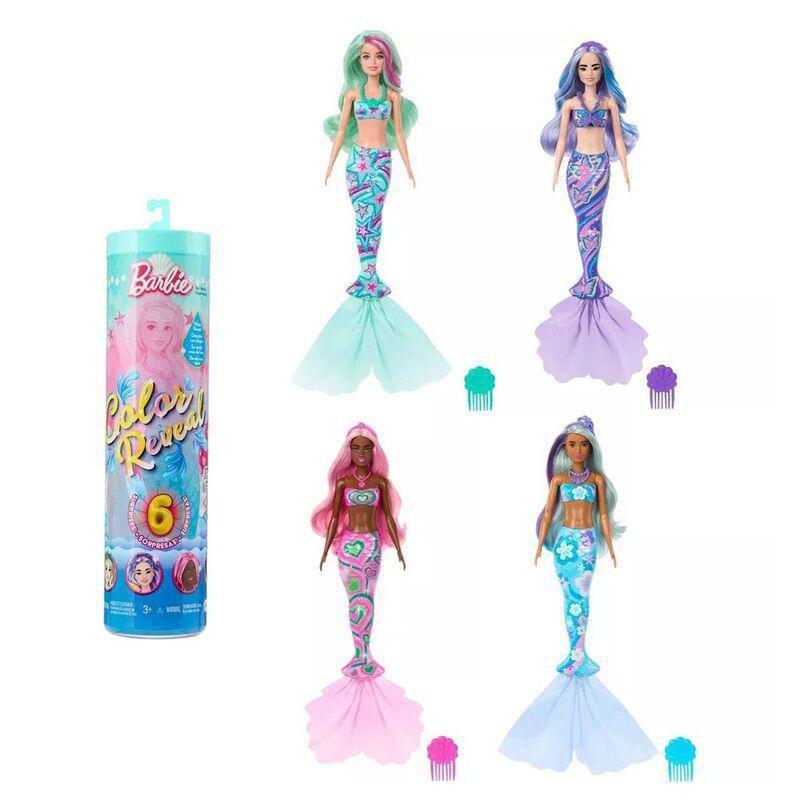 Barbie Deep Sea Mermaids Series Colour Reveal Doll, , large image number 0
