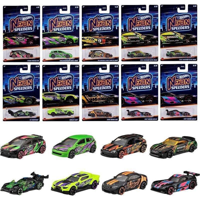 Hot Wheels Neon Speeders (Assorted - Includes 1), , medium