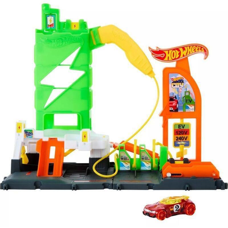 Hot Wheels City Super Fuel Station Station Playset, , medium