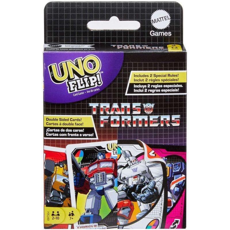 Uno Flip Transformers Game, , large image number 0