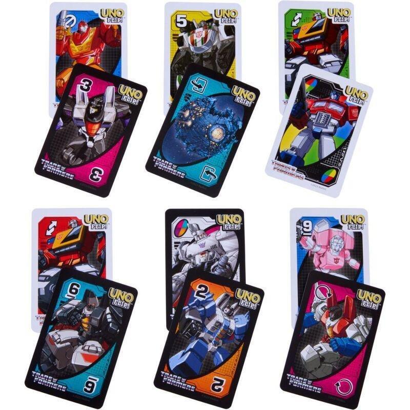 Uno Flip Transformers Game, , large image number 1