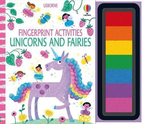 Fingerprint Activities - Fairies And Unicorns | Fiona Watt, , large image number 0