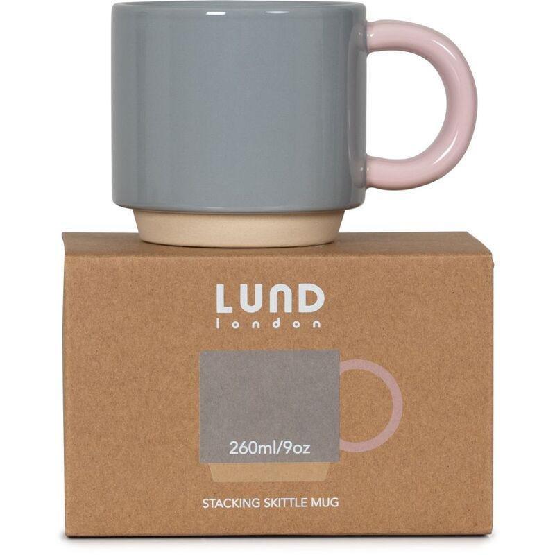 Lund London Stacking Mug - Light Grey, , large image number 1