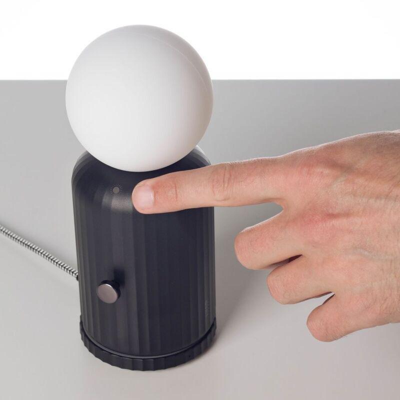 Lund London Wireless Lamp And Charger - Black, , large image number 1