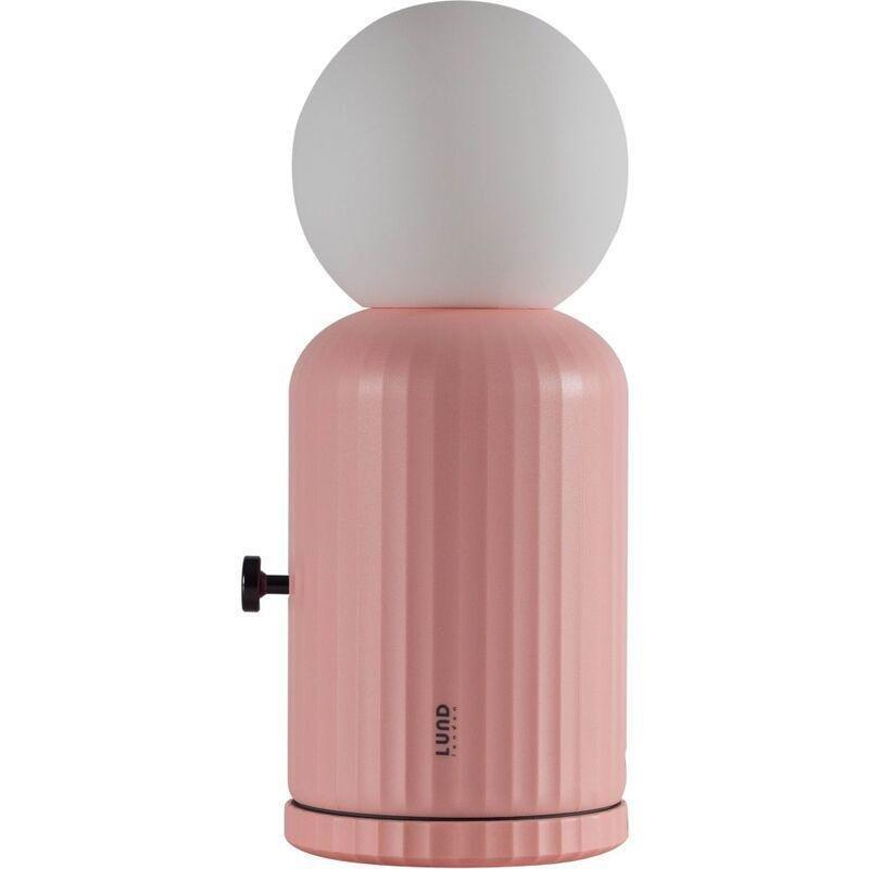 Lund London Wireless Lamp And Charger - Pink, , medium