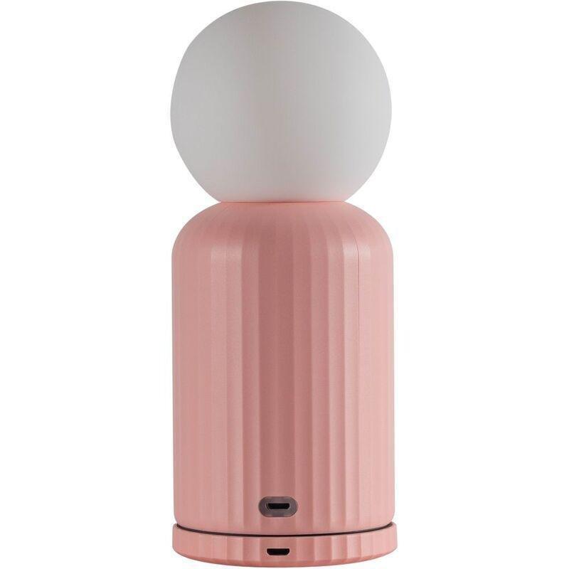 Lund London Wireless Lamp And Charger - Pink, , large image number 1