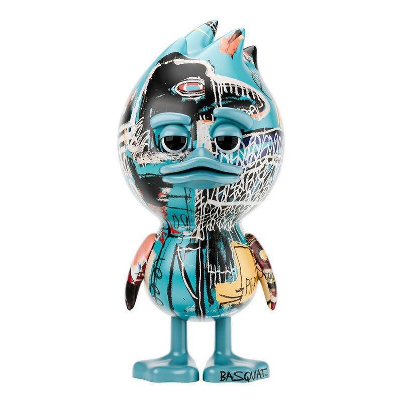 TUD x Jean-Michel Basquiat Bird On Money / (Untitled) Bone Collectible Figure - L (90 cm) (Limited Edition), , large image number 0