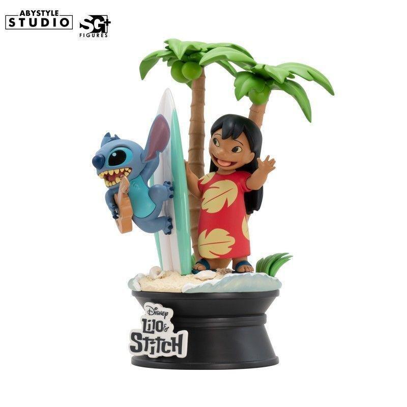 Abystyle Studio Disney Lilo & Stitch Surfboard Sg Figures 1.10 Scale Statue, , large image number 0