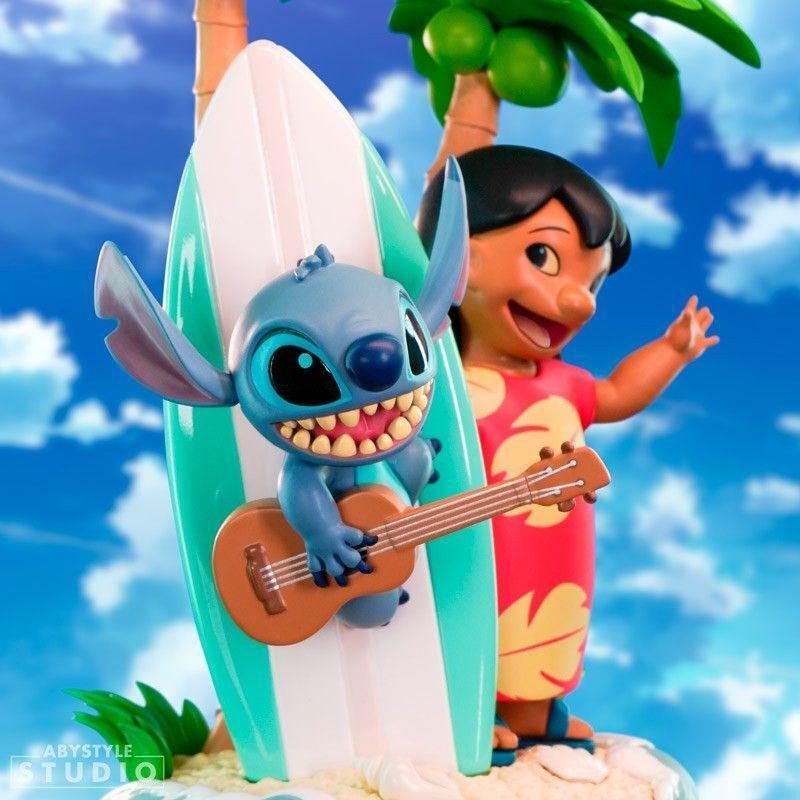 Abystyle Studio Disney Lilo & Stitch Surfboard Sg Figures 1.10 Scale Statue, , large image number 1