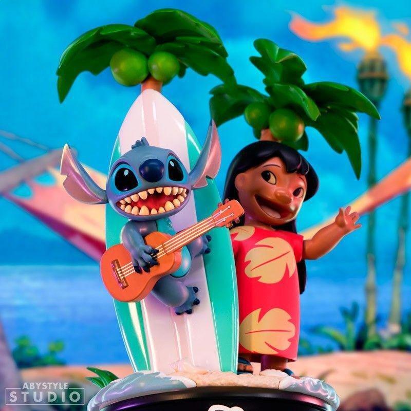 Abystyle Studio Disney Lilo & Stitch Surfboard Sg Figures 1.10 Scale Statue, , large image number 2