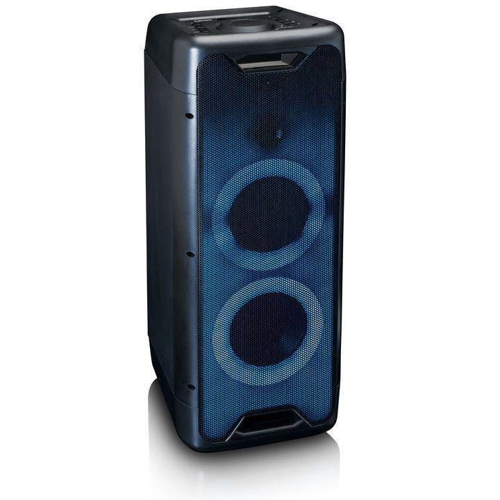 Lenco PA-200BK Bluetooth Party Speaker with Full Front Lighted Animation, , large image number 1