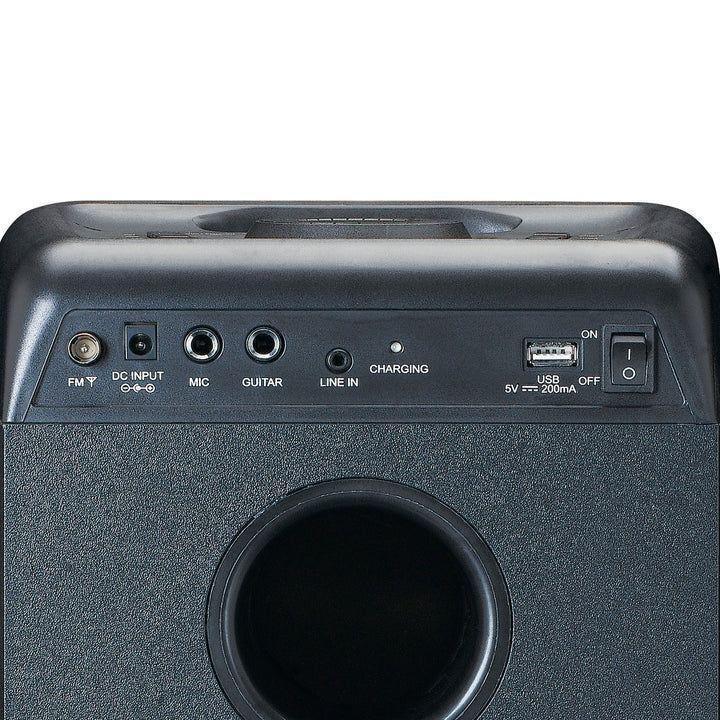 Lenco PA-200BK Bluetooth Party Speaker with Full Front Lighted Animation, , large image number 4