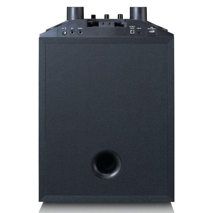 Lenco PA-220BK Bluetooth Party Speaker with 2 Wireless Microphones / Front and Column Lighting, , large image number 7