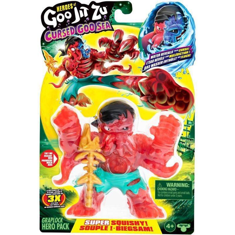 Heroes Of Goo Jit Zu Season 10 Cursed Goo Sea Graplock Action Figure Hero Pack, , large image number 1
