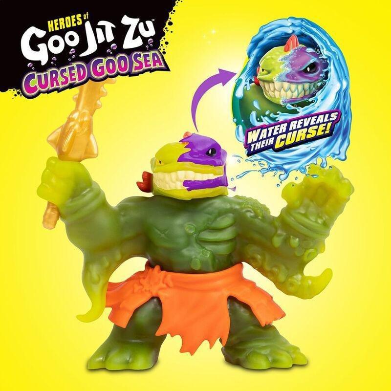 Heroes Of Goo Jit Zu Season 10 Cursed Goo Sea Ill Eel Action Figure Hero Pack, , large image number 3