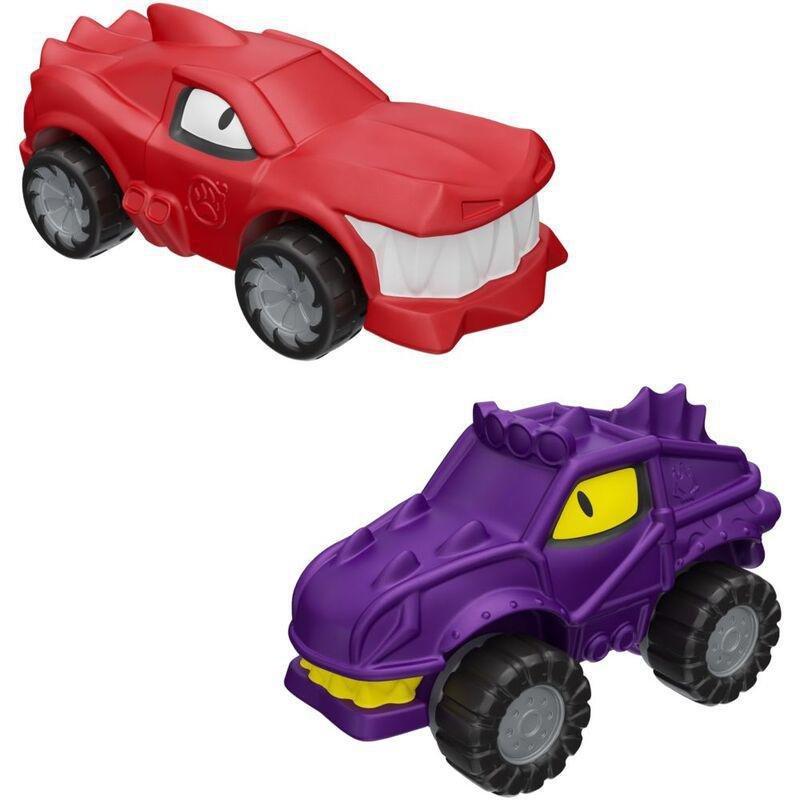 Heroes Of Goo Jit Zu Goo Mobiles Versus Brawlin Blazagon Vs Treadz Shredz Smash Pack (Pack of 2), , large image number 0