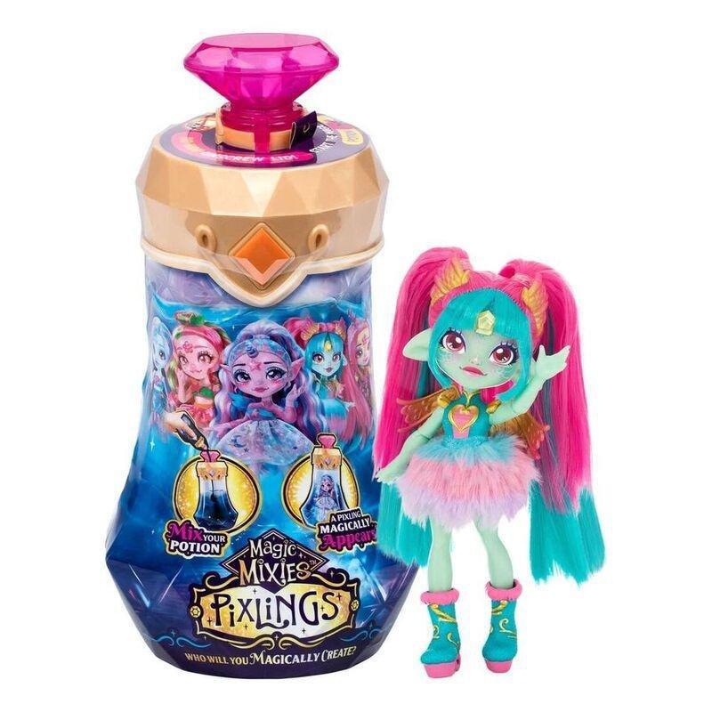 Magic Mixies Season 1 Pixlings Teal Doll, , large image number 0