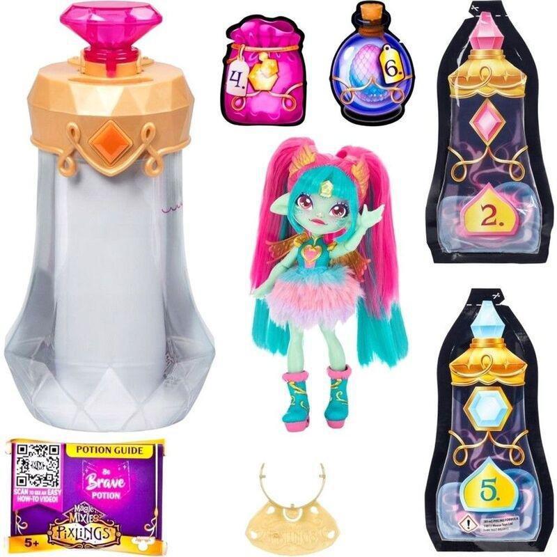 Magic Mixies Season 1 Pixlings Teal Doll, , large image number 2