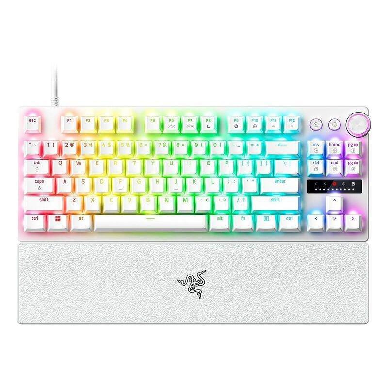 Razer Huntsman V3 Pro Tenkeyless Esports Gaming Keyboard - White, , large image number 0