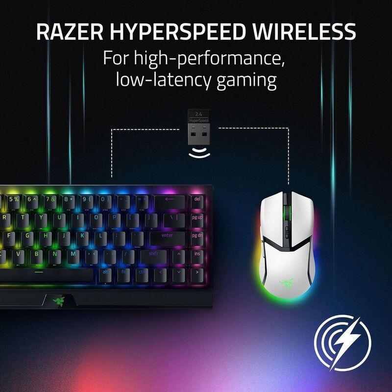 Razer Cobra Pro Customizable Wireless Gaming Mouse - White, , large image number 4