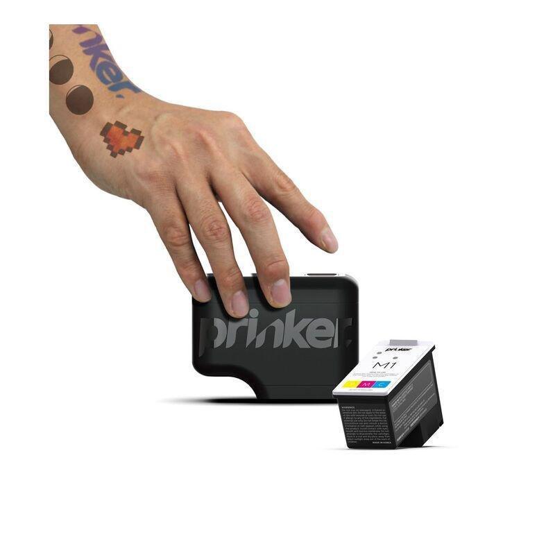 Prinker M Temporary Tattoo Device with Cosmetic Color Ink, , large image number 3