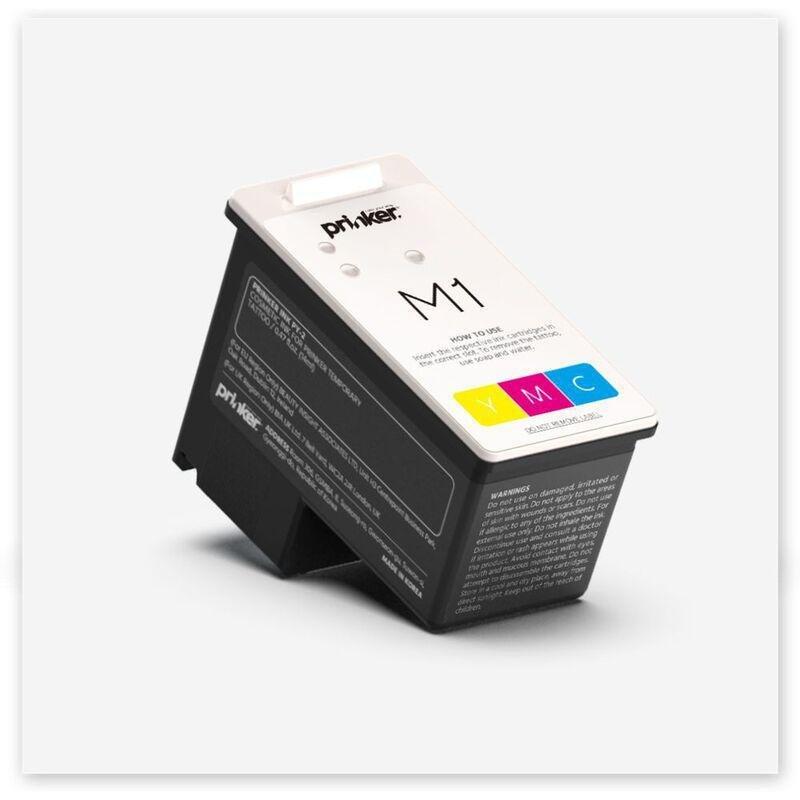 Prinker M Temporary Tattoo Color Ink Cartridge - Compatible with Prinker M device, , large image number 1