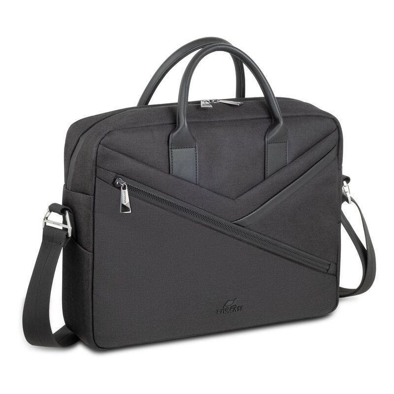 Rivacase 8124 ECO MacBook Air 15 and Laptop 14-inch Bag - Black, , medium