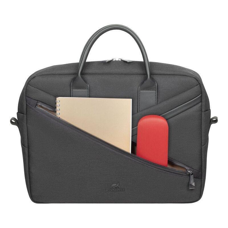 Rivacase 8124 ECO MacBook Air 15 and Laptop 14-inch Bag - Black, , large image number 2