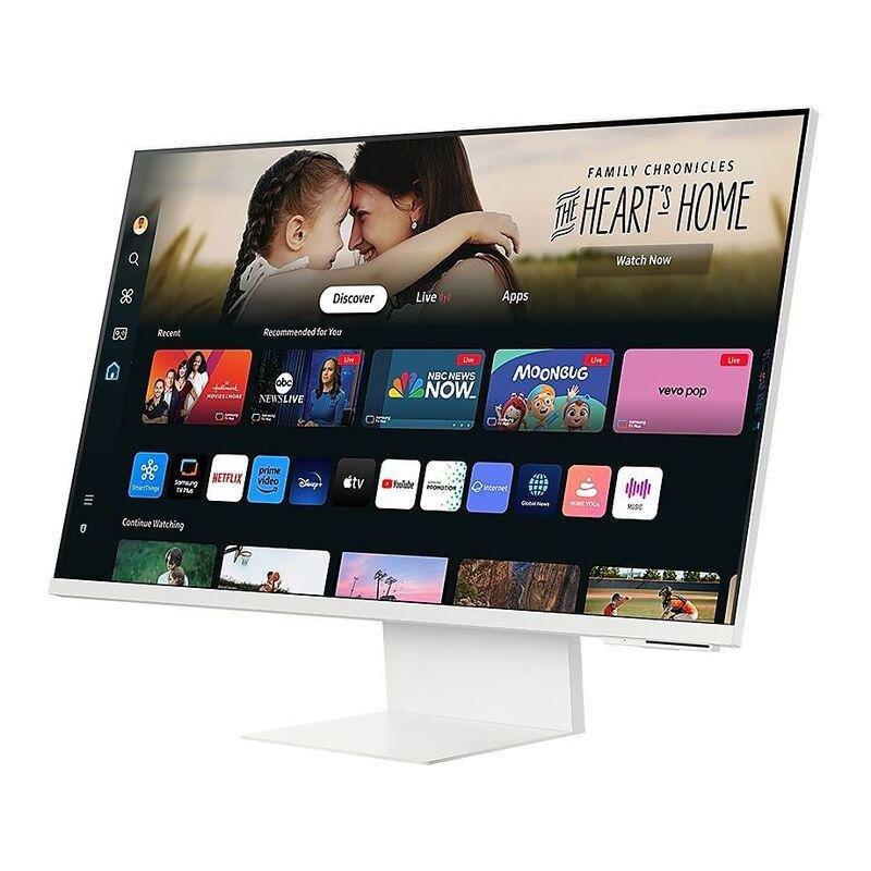 Samsung 32-inch Smart Monitor M80D UHD USB-C with Speakers & Remote, , large image number 2
