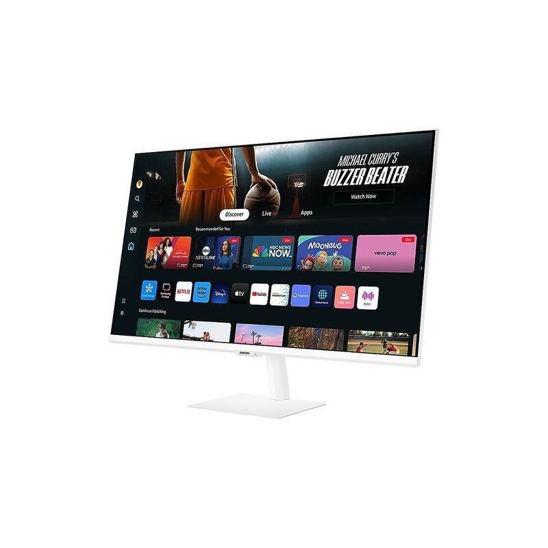 Samsung 32-inch Smart Monitor M7 M70D UHD - White, , large image number 2