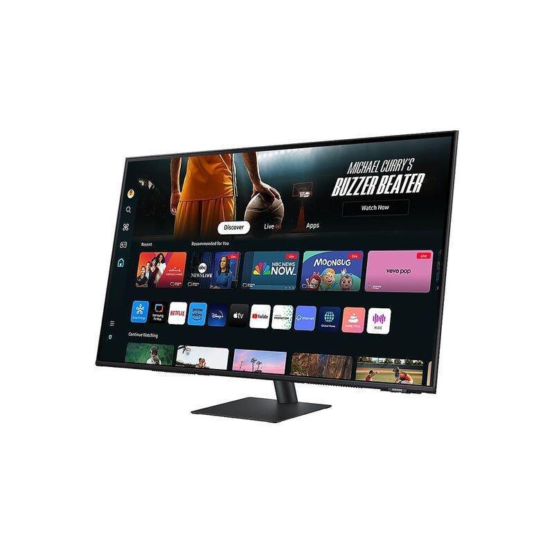 Samsung 43-inch Smart Black UHD Monitor M7 M70D USB-C - Black, , large image number 2
