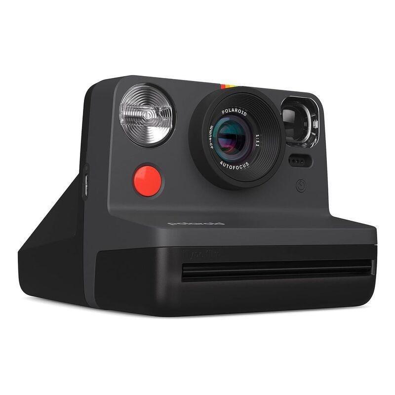 Polaroid Now 2 Instant Camera - Black + B&W Film Pack + iType Film Black Frame Pack (Bundle), , large image number 1