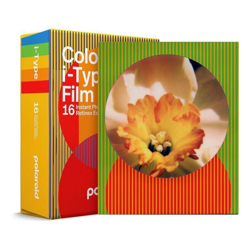 Polaroid Now 2 Instant Camera - Red + COLOR FILM DOUBLE Pack ROUND FRAME + Free Multi Color Starp (Bundle), , large image number 2
