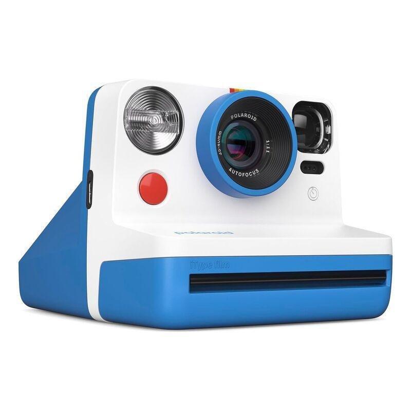 Polaroid Now 2 Instant Camera - Blue + Color film for 600 + 2 Packs of B&W Film (Bundle), , large image number 1