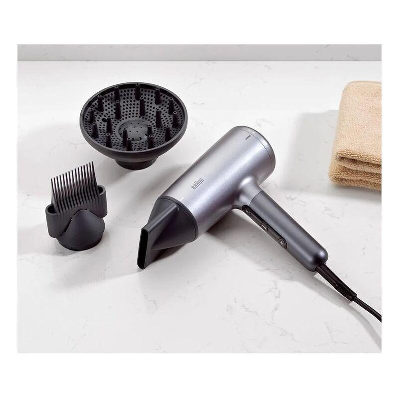 Braun Hairdryer HD4.3 Hair Dryer 2200W BRHD435SDE - Electro Grey, , large image number 2