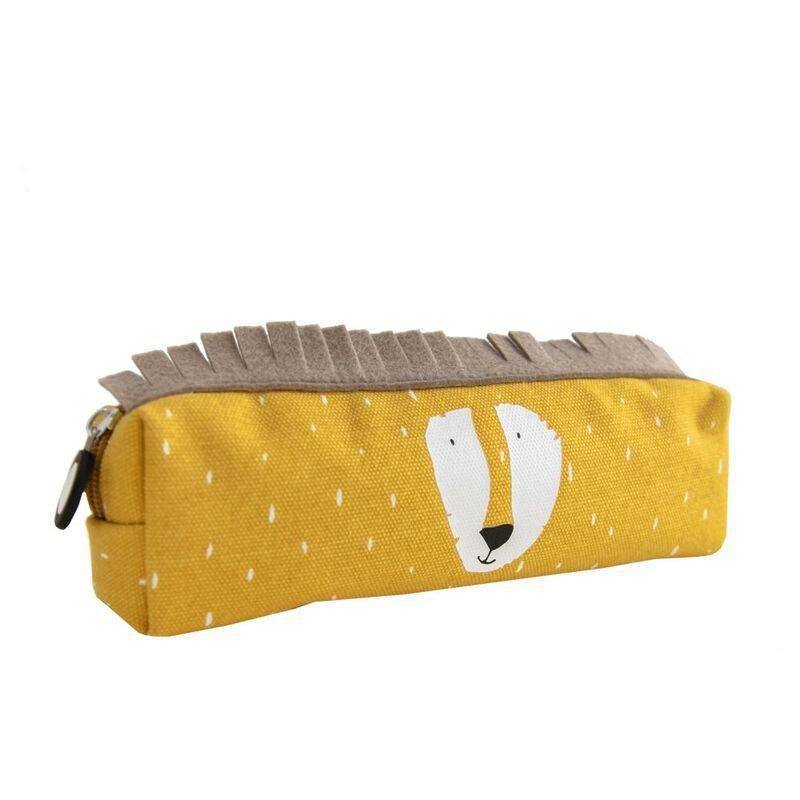 Trixie Mr Lion Long Pencil Case Yellow, , large image number 0