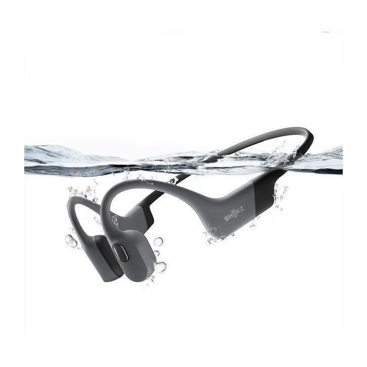 Shokz Openswim Pro Bone-Conduction Open-Ear Sport Headphones - Gray, , medium
