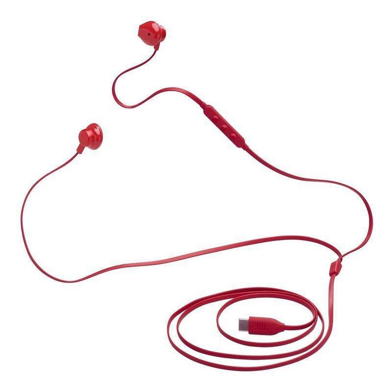 JBL Tune 305C Wired In-Ear Headphones - Red, , large image number 4