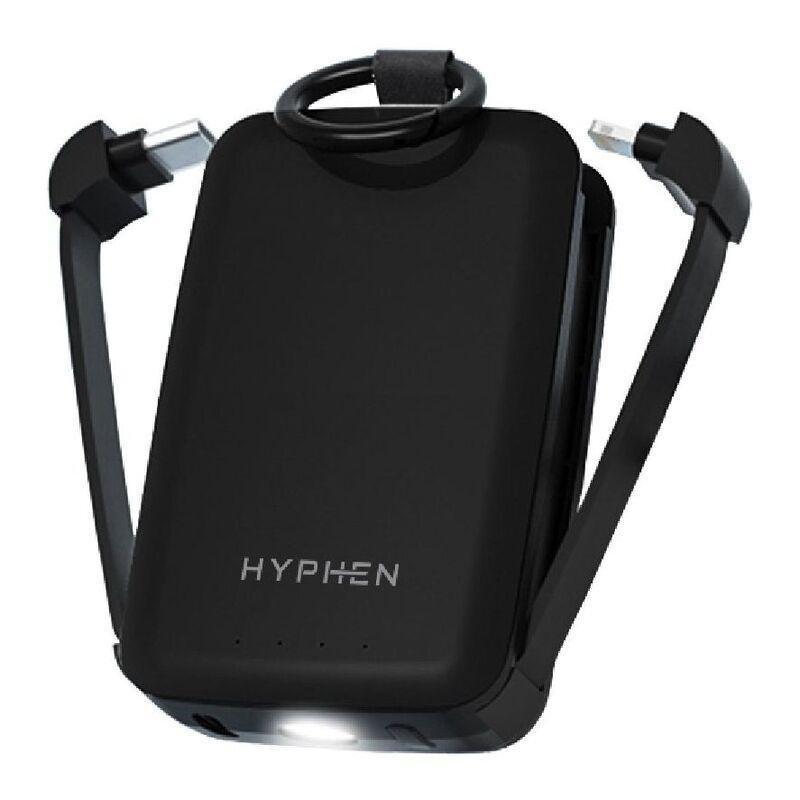 Hyphen Rescue Key Ring Emergency 4000mAh Power Bank - Black, , large image number 0
