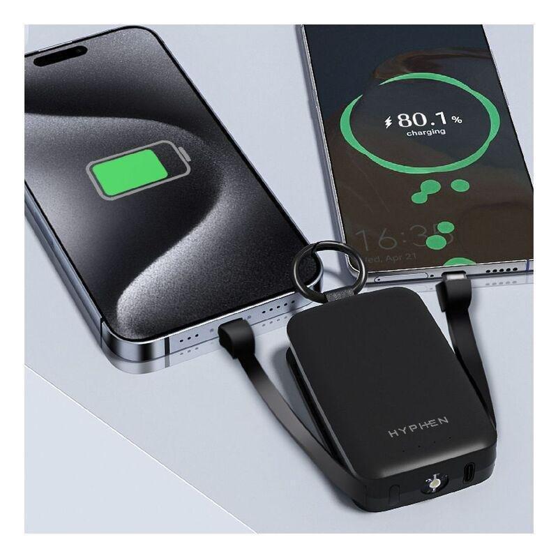 Hyphen Rescue Key Ring Emergency 4000mAh Power Bank - Black, , large image number 5